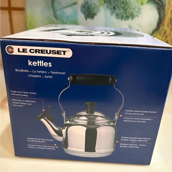 Le Creuset Stainless Steel Demi Whistling Tea Kettle